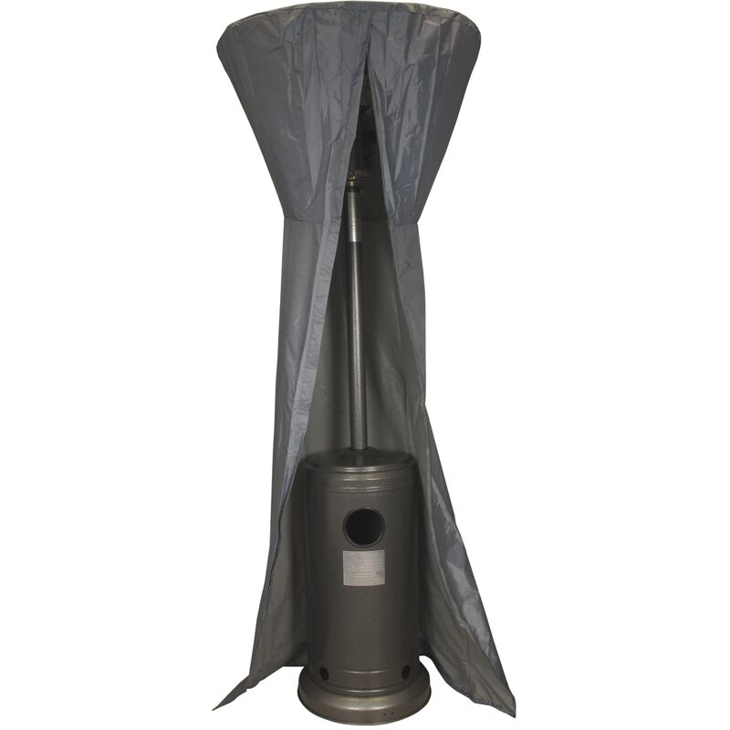 foto del prodotto copertura parasole riscaldata elettrica copertura impermeabile uv interno esterno per ombrellone gssh3000 gssh3002 poliestere grigio