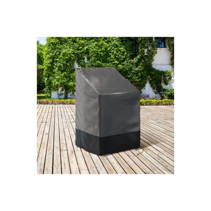 foto del prodotto copertura per 4 a 6 sedies da giardino da esterno 70 x 70 x 120 cm