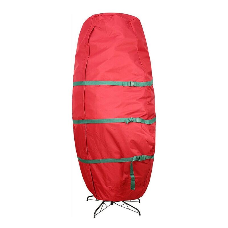 foto del prodotto copertura per albero di natale, resistente copertura in tessuto oxford 210d, copertura impermeabile con protezione uv per riporre decorazioni
