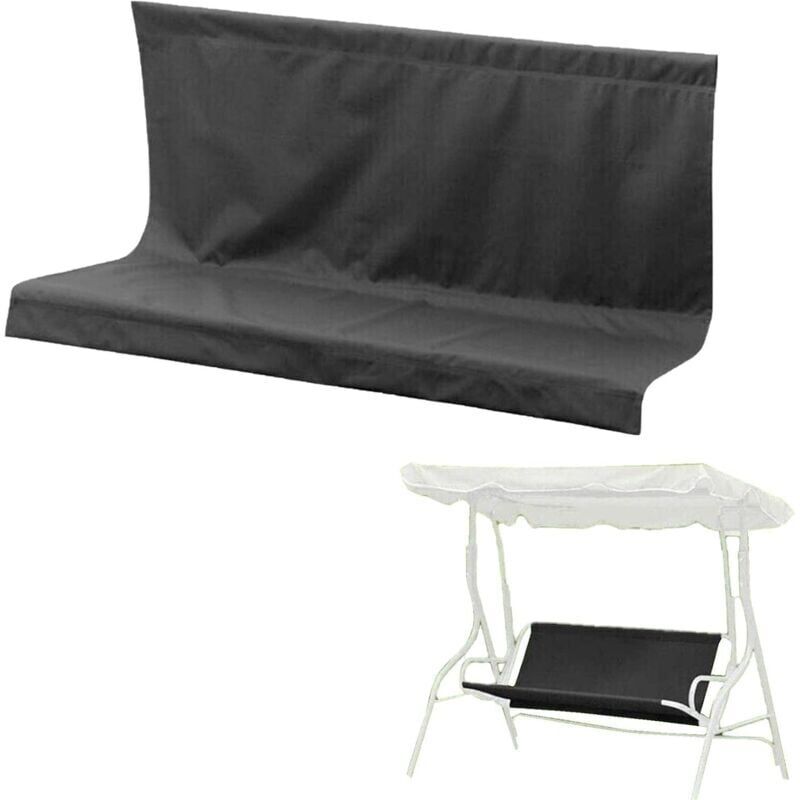 foto del prodotto copertura per altalena da giardino in tessuto oxford impermeabile 600d, 148 x 100 cm, copertura di ricambio per altalena da esterno, anti uv e