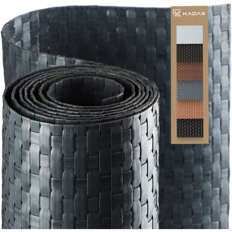 foto del prodotto copertura per balcone kadax tappetino per balcone in technorattan 1x1m