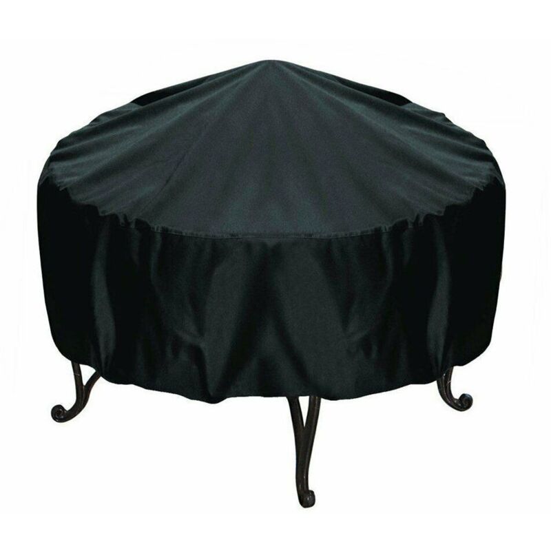 foto del prodotto copertura per barbecue, antipioggia, antipolvere, anti uv, rotonda, per barbecue, giardino esterno, 7758 cm