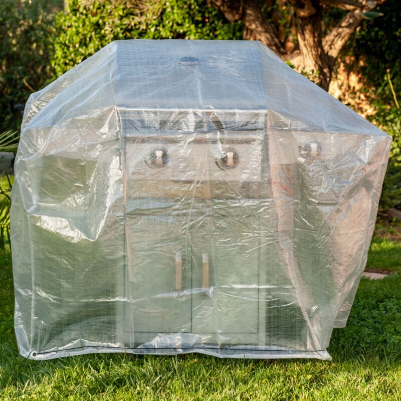foto del prodotto copertura per barbecue e plancha 90x70x70cm werka pro