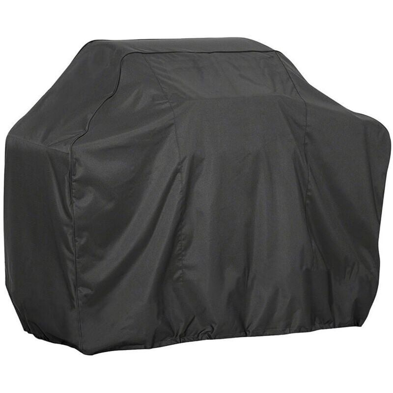 foto del prodotto copertura per barbecue in tessuto oxford 210d nero, impermeabile e antipolvere 14561117cm 