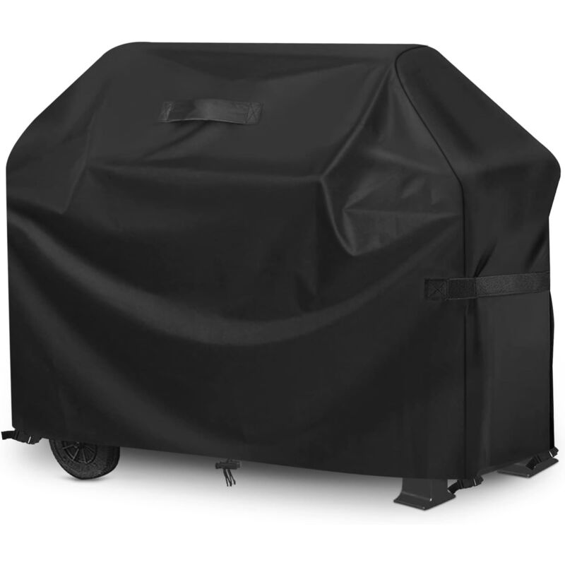 foto del prodotto copertura per barbecue ymyny in tessuto oxford 420d, impermeabile, resistente ai raggi uv, antistrappo, antipioggia e antipolvere 183 x 66 x 130 cm 