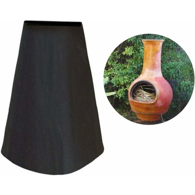 foto del prodotto copertura per braciere da esterno, antipolvere e resistente alle intemperie, copertura per braciere da giardino, 24 x 48 