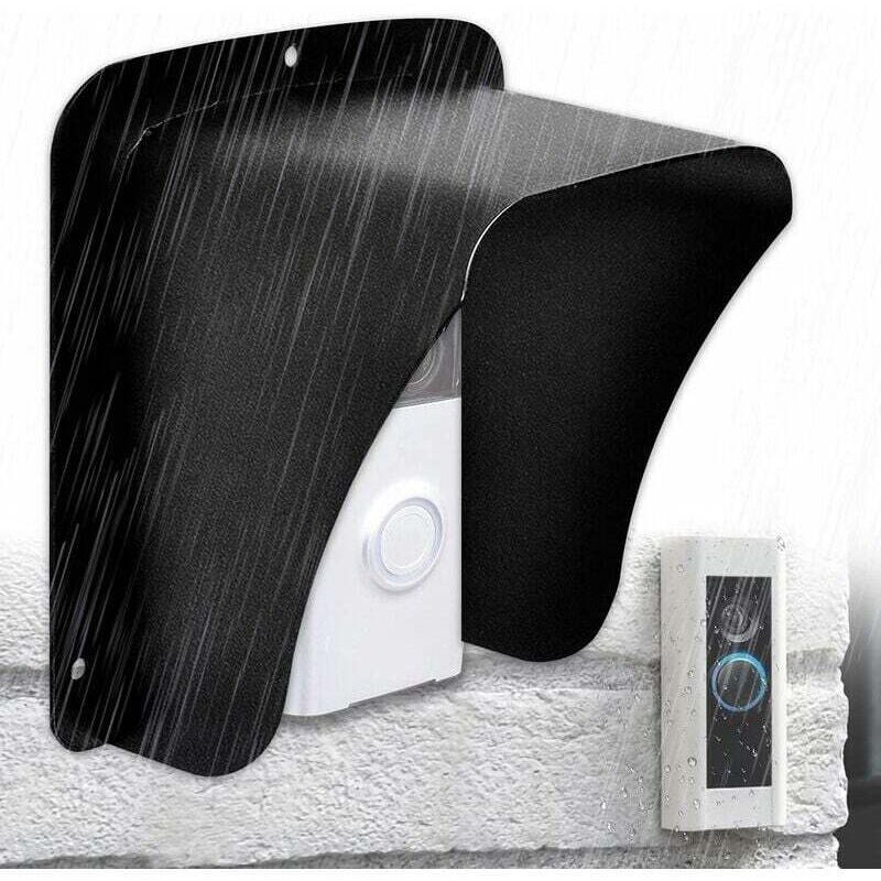 foto del prodotto copertura per campanello, copertura metallica impermeabile, campanello per videocamera wireless, campanello a pulsanti, campanello ad anello wireless