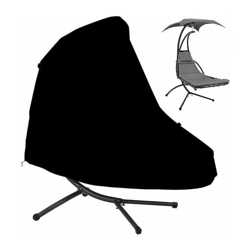 foto del prodotto copertura per chaise longue sospesa in tessuto oxford per altalena da giardino, veranda, prato, protezione per mobili