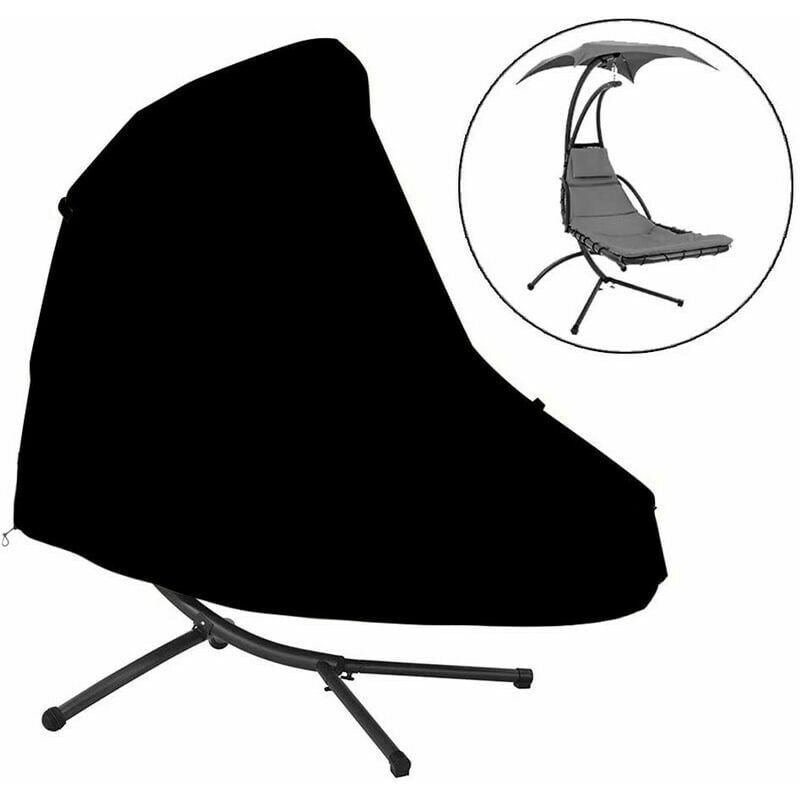 foto del prodotto copertura per chaise longue sospesa, tessuto oxford 420d per altalena da giardino, veranda, prato, protezione per mobili, 1 pz.