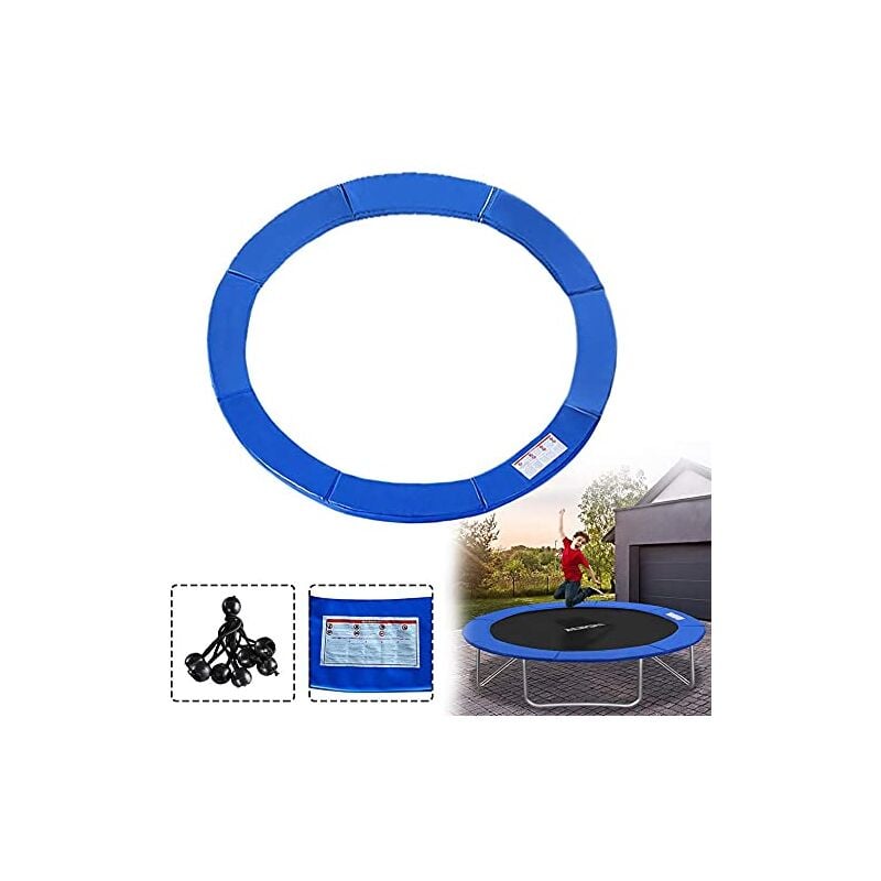 foto del prodotto copertura per il bordo del trampolino accessori per trampolino protezione dei bordi copertura a molla resistente ai raggi uv e antistrappo, per