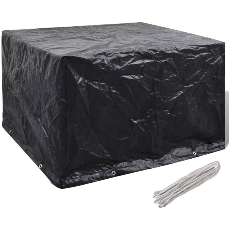 foto del prodotto copertura per mobili da giardino con 8 occhielli 135x135x90 cm vidaxl