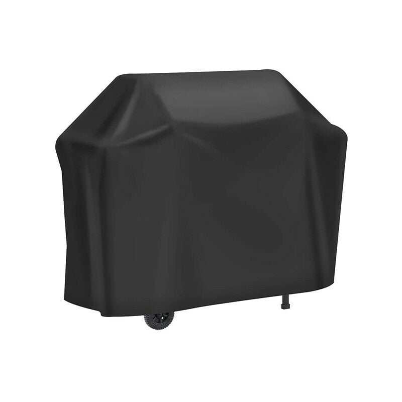 foto del prodotto copertura per mobili da giardino copertura per barbecue, impermeabile ai raggi uv e agli strappi, per weber, holland, jennair ecc nero 173x65x115 cm