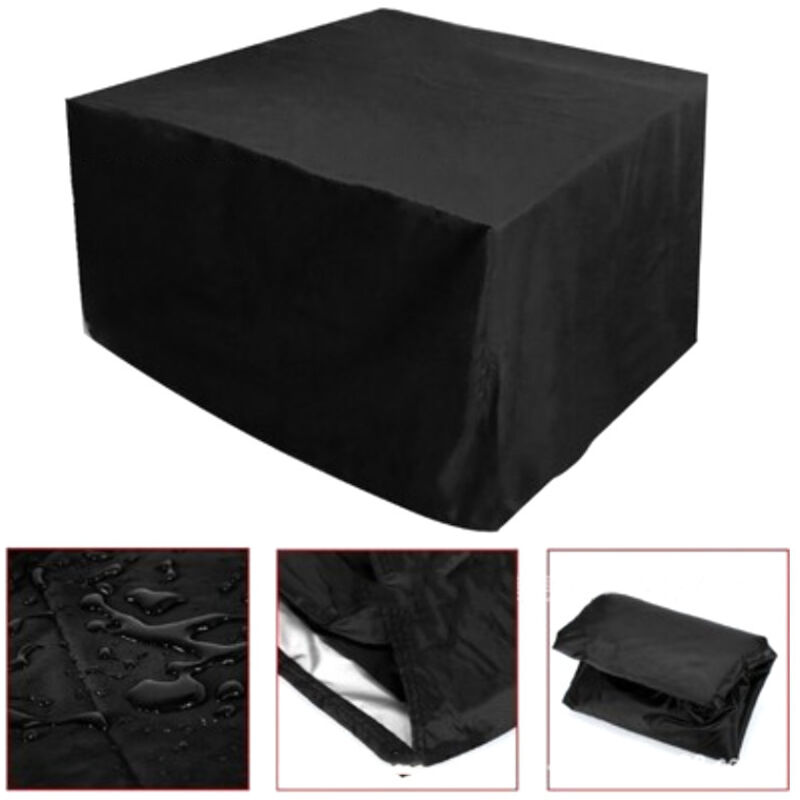 foto del prodotto copertura per mobili da giardino, copertura per mobili da giardino per mobili da giardino quadrati, tessuto oxford 210d impermeabile uv/resistente alle intemperie copertura per giardino esterno (80661