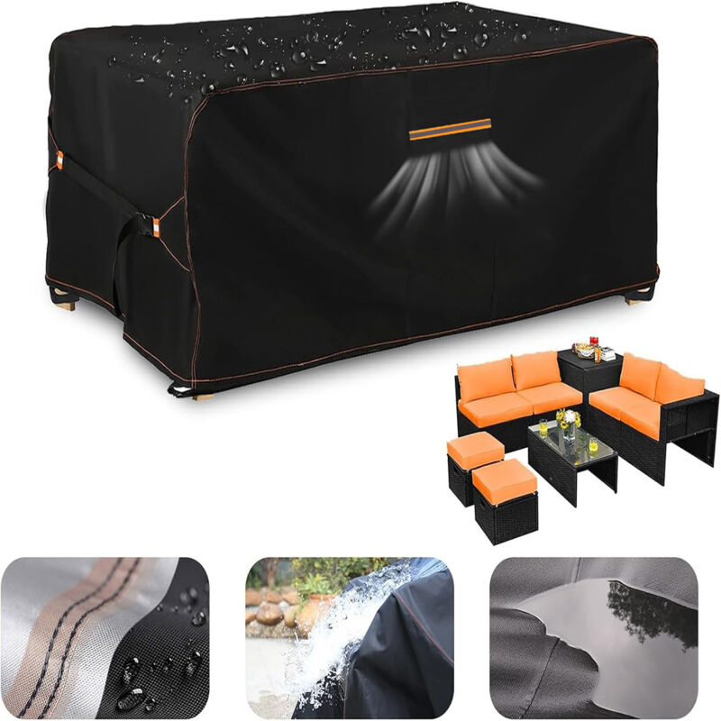 foto del prodotto copertura per mobili da giardino l x p x a 250 x 250 x 90 cm