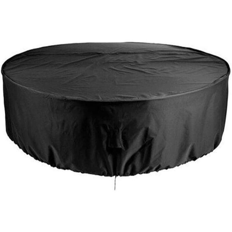 foto del prodotto copertura per mobili da giardino lablanc copertura impermeabile e resistente per tavolo da giardino rotondo per mobili da giardino da esterno,