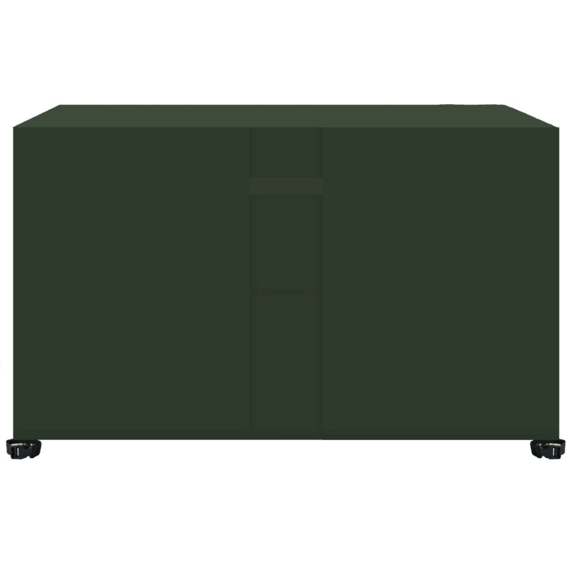 foto del prodotto copertura per mobili da giardino rettangolare, copertura per mobili da giardino quadrata oxford con prese d'aria, impermeabile, antivento e antipolvere, per tavoli, sedie e mobili, verde, 315x180x74cm
