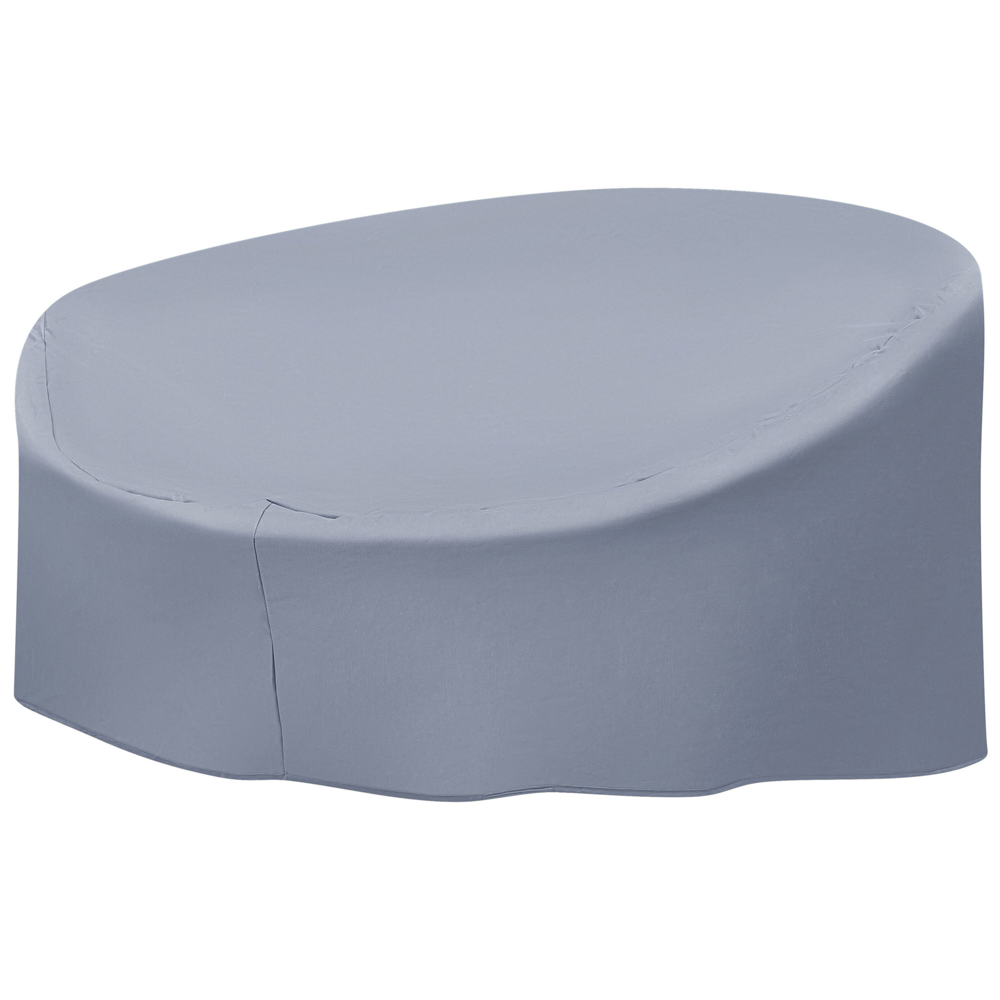 foto del prodotto copertura per mobili da giardino tessuto rivestito in pvc grigio 165 x 140 x 75 cm