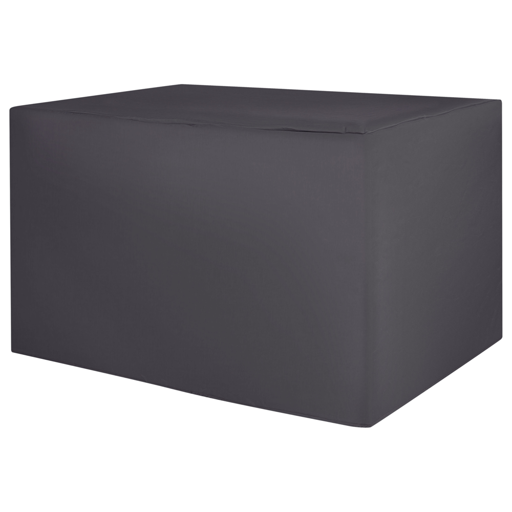 foto del prodotto copertura per mobili da giardino tessuto rivestito in pvc nero 185 x 105 x 75 cm