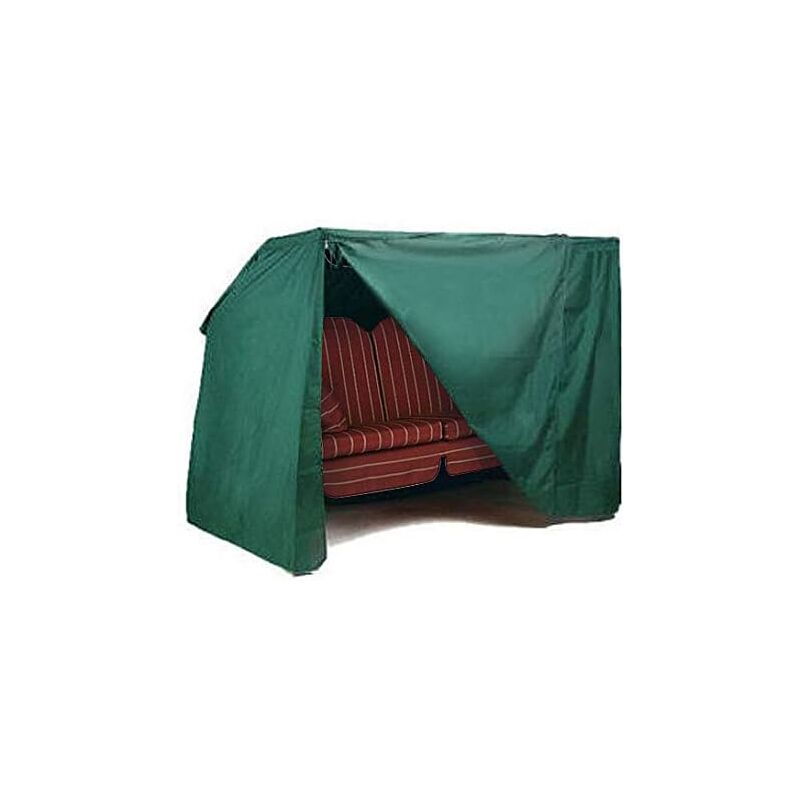 foto del prodotto copertura per mobili set arredo da giardino esterno pe 100g m verde 150x215x150 cm woltu