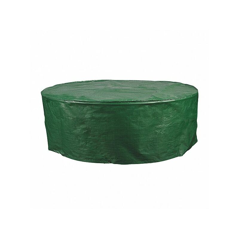 foto del prodotto copertura per mobili set arredo da giardino esterno pe 100g m verde 70x180x120 cm woltu