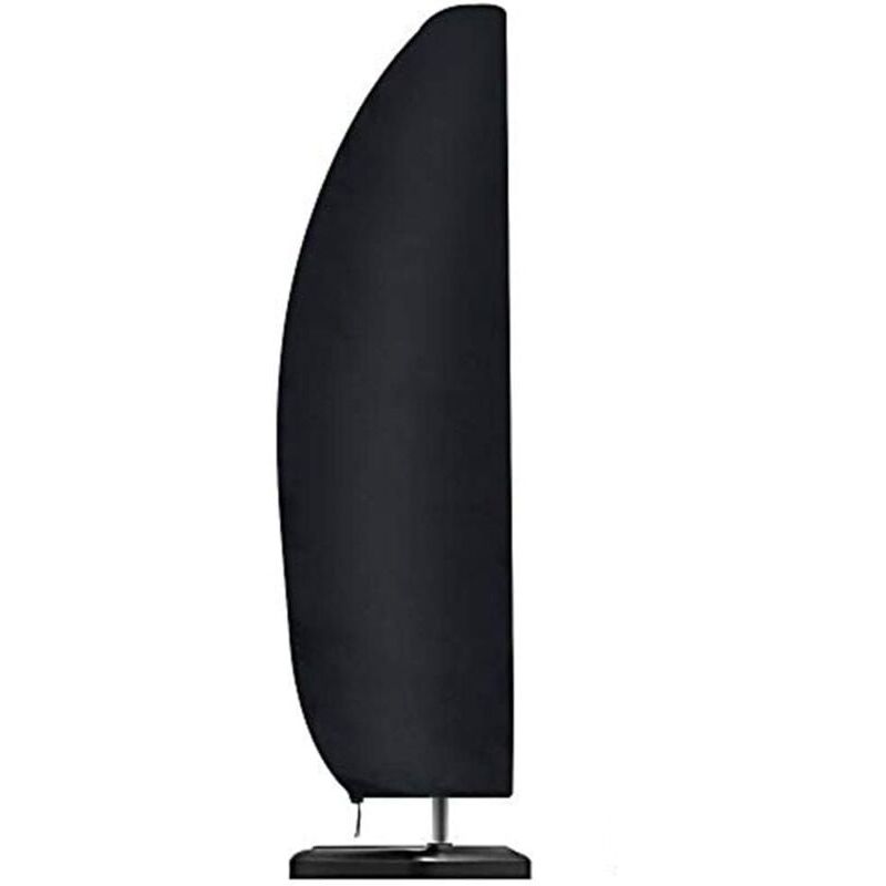 foto del prodotto copertura per ombrellone a sbalzo ymyny extra large, impermeabile, antivento e antistrappo, tessuto oxford 210d, con cerniera 265 x 40 70 50 cm 