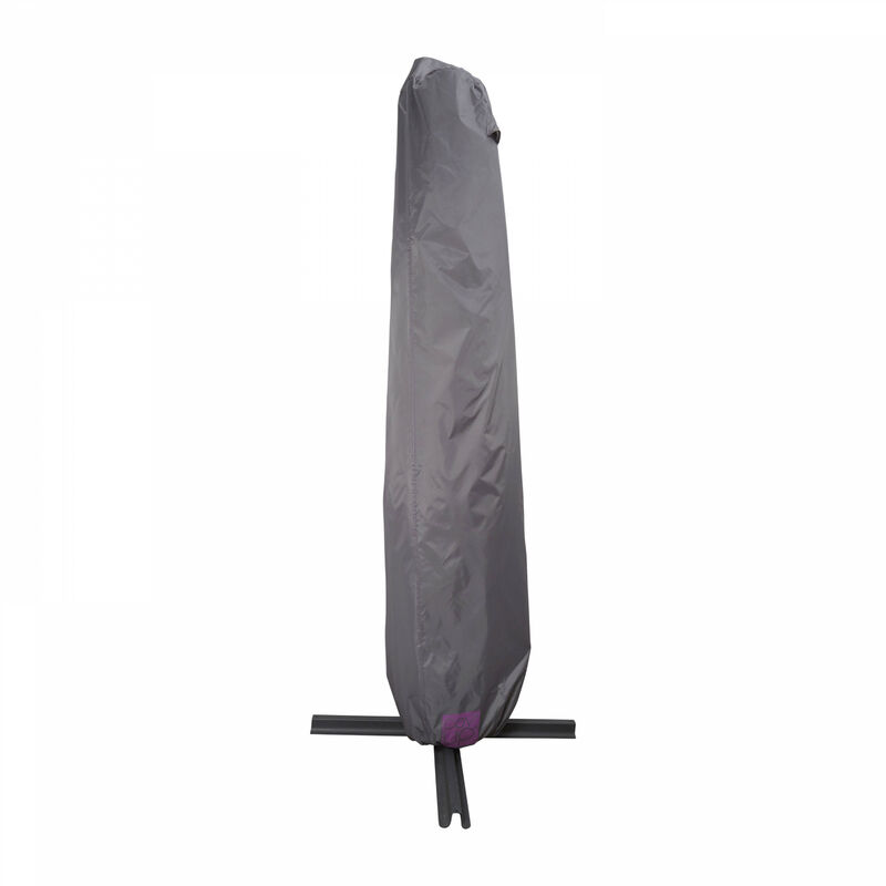 foto del prodotto copertura per ombrellone sporgente 230 x 45 cm grigia