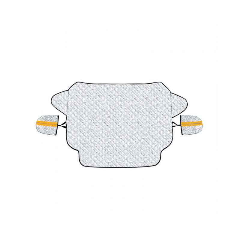 foto del prodotto copertura per parabrezza auto ultra spessa - resistente a neve, ghiaccio, sole, polvere, raggi uv, acqua - perfetta per auto, suv, tutti gli anni,