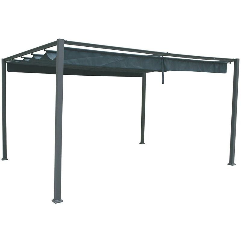foto del prodotto copertura per pergola in ardesia palmeira 4x3m in poliestere hesp ride