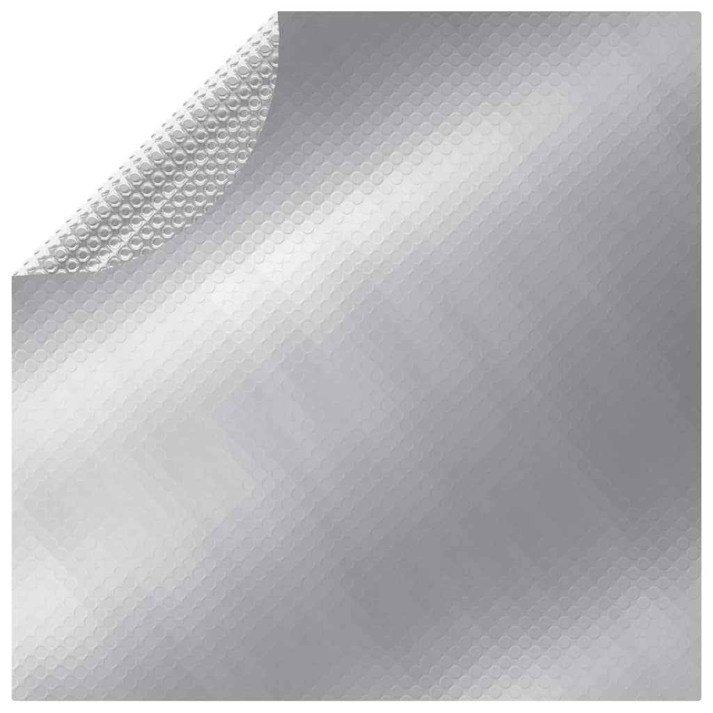 foto del prodotto copertura per piscina argento 417 cm pe vidaxl