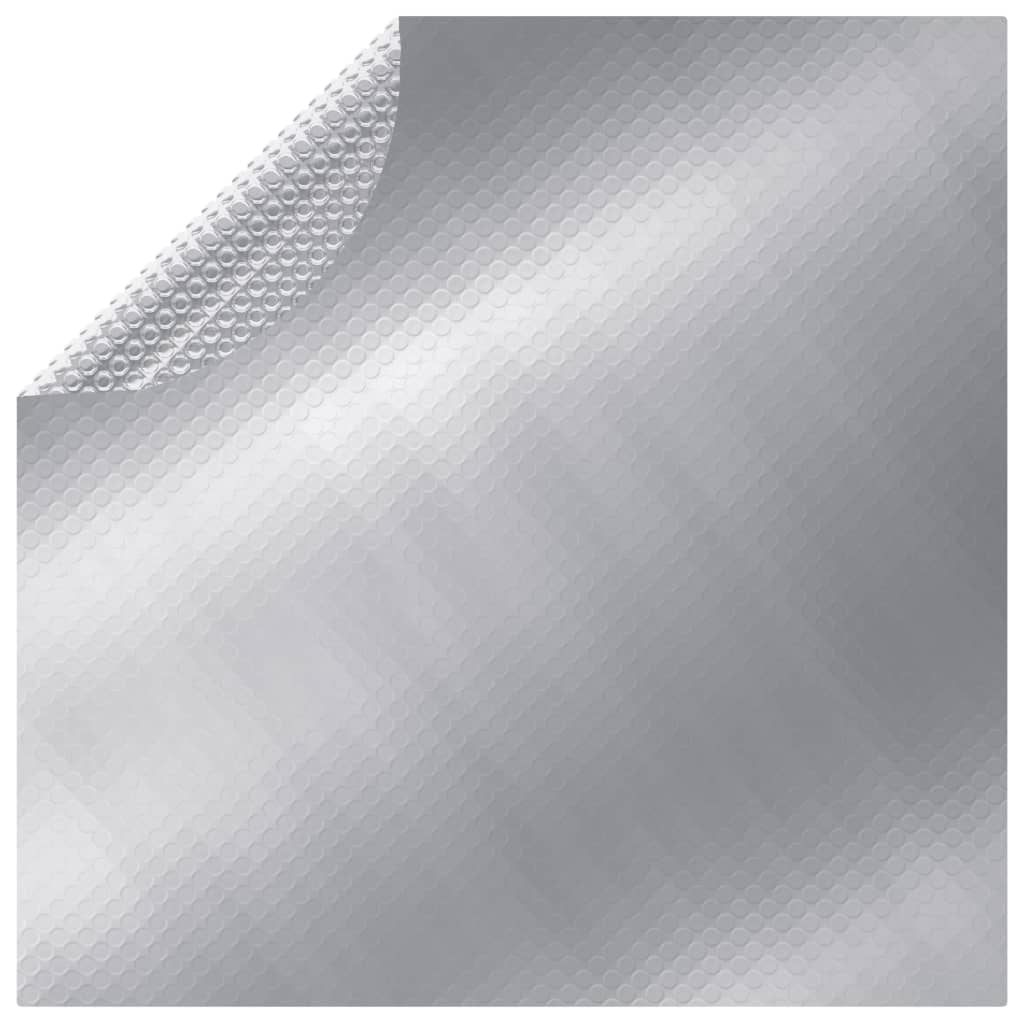 foto del prodotto copertura per piscina argento 488 cm pe vidaxl