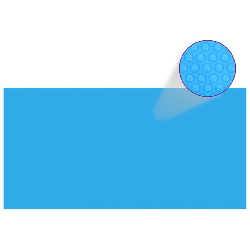 foto del prodotto copertura per piscina blu 400x200 cm pe vidaxl