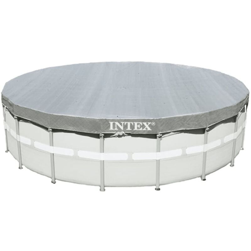 foto del prodotto copertura per piscina deluxe circolare 488 cm 28040 intex