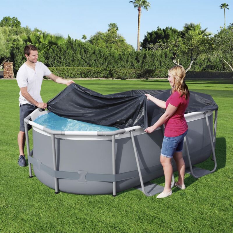 foto del prodotto copertura per piscina flowclear 300x200 cm bestway