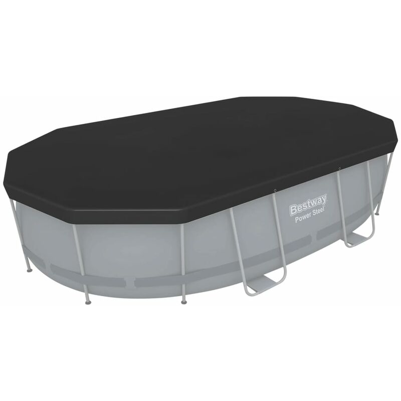 foto del prodotto copertura per piscina flowclear 418x230 cm bestway