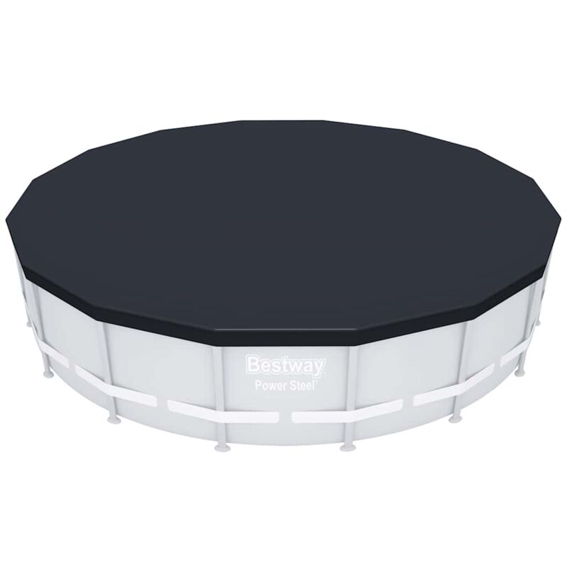 foto del prodotto copertura per piscina flowclear 488 cm bestway