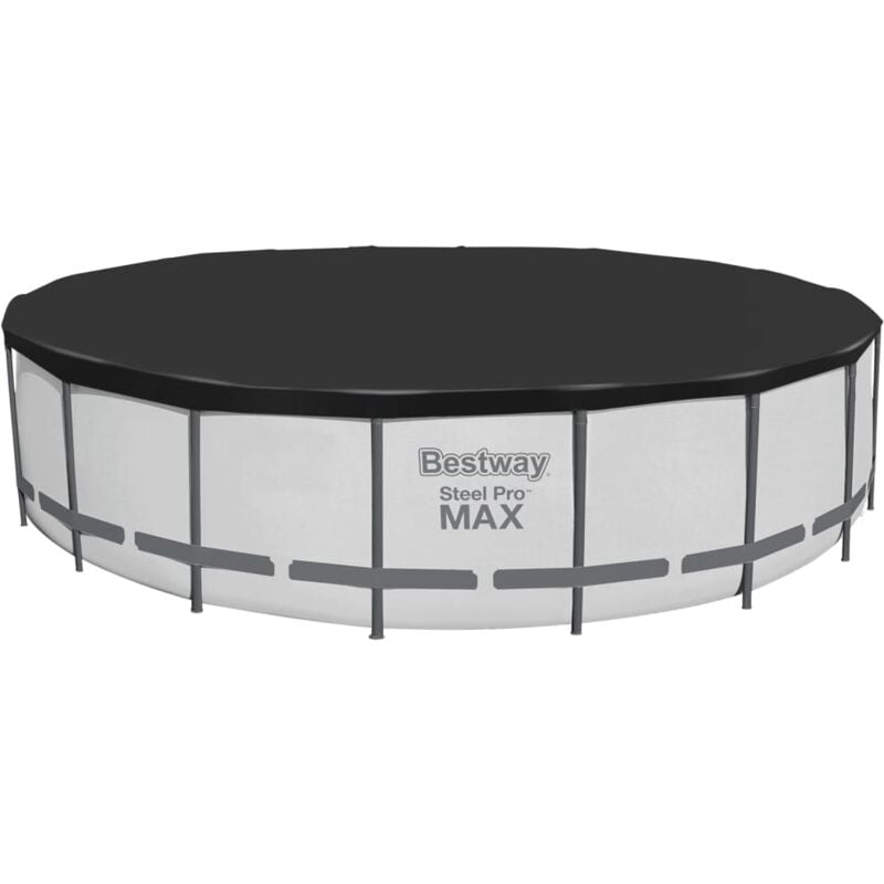 foto del prodotto copertura per piscina flowclear fast set 555 cm bestway