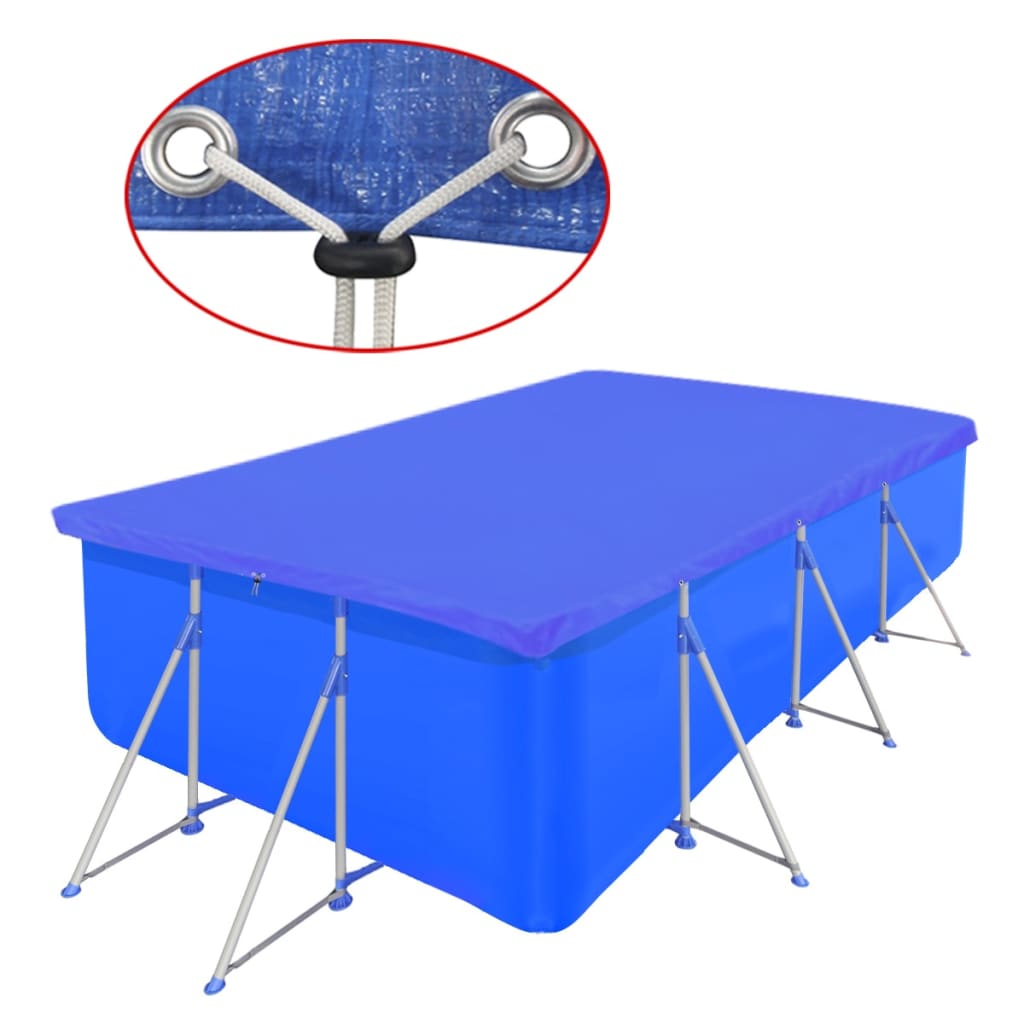 foto del prodotto copertura per piscina rettangolare 90g mq 540 x 270 cm cod mxl 46867