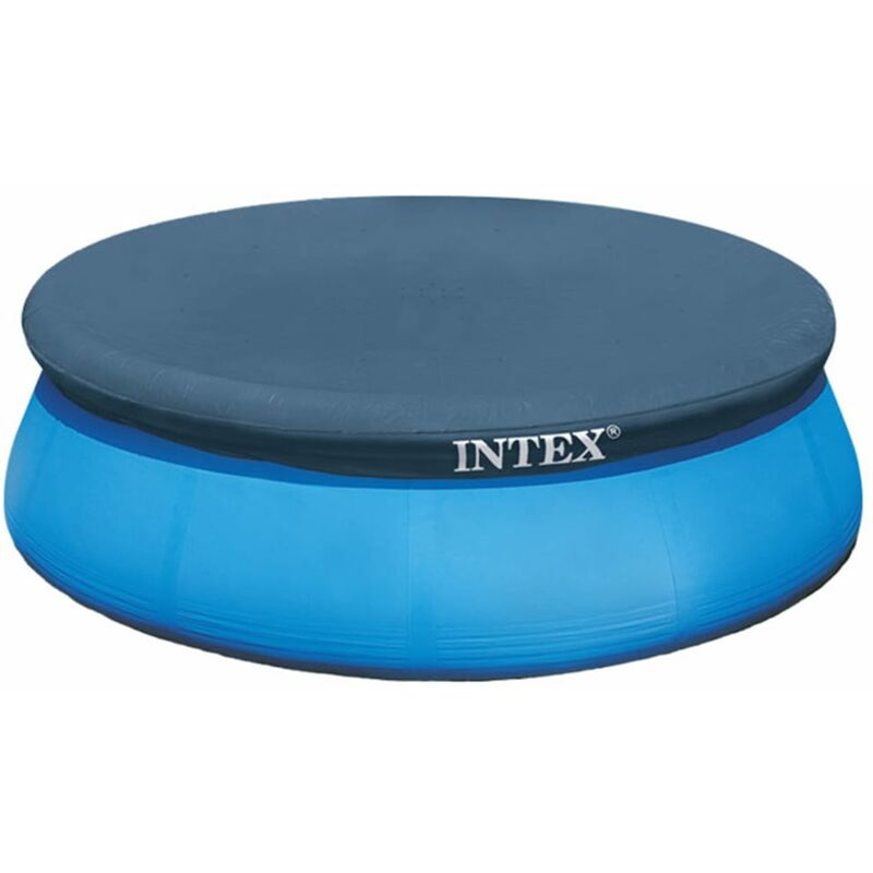 foto del prodotto copertura per piscina rotonda 305 cm 28021 intex blu