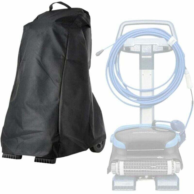 foto del prodotto copertura per robot pulitore per piscina, copertura per idropulitrice impermeabile antivento anti uv piscina all aperto pulitore per piscina da