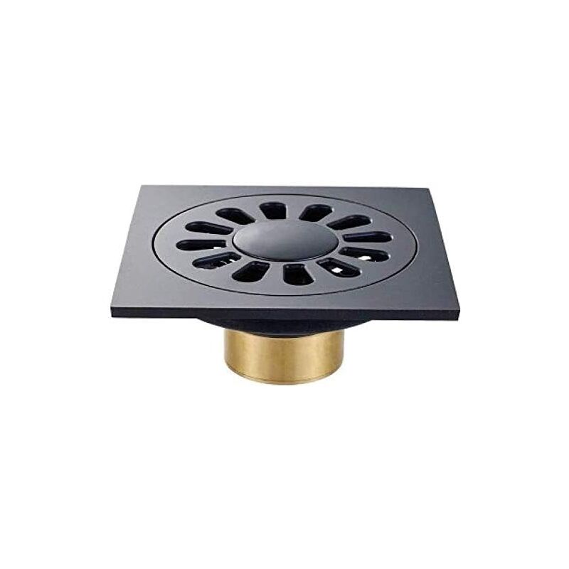 foto del prodotto copertura per scarico per doccia 10 10 cm doccia quadrata scarico a pavimento invisibile scarico a pavimento per bagno scarico a pavimento per