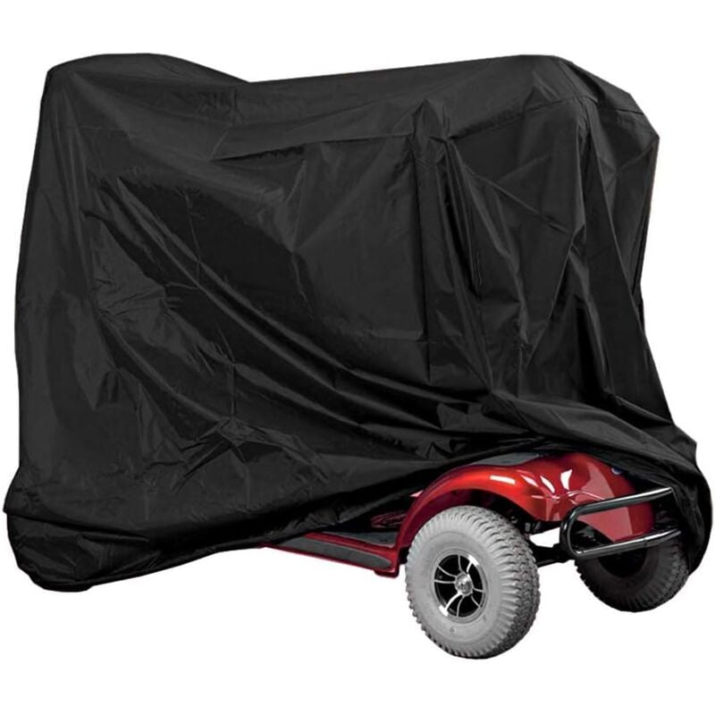foto del prodotto copertura per scooter elettrico, resistente e impermeabile oxford, per viaggio, scooter elettrico a 4 ruote, antipolvere per esterni, per tutte le