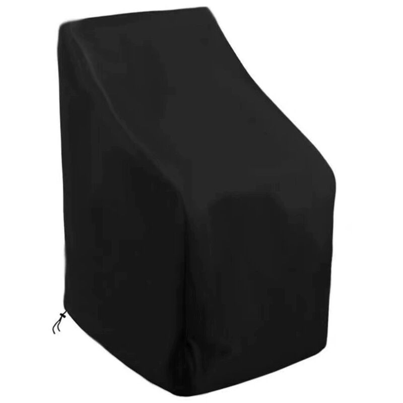 foto del prodotto copertura per sedia da giardino impilabile, per esterni, tessuto oxford impermeabile, protegge, anti uv pioggia, balcone 114x85x65 cm sollbry