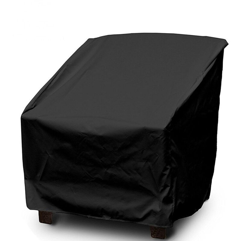 foto del prodotto copertura per sedia da giardino promozionale per esterni, seduta profonda, 420d impermeabile, resistente ai raggi uv, antivento, con corda