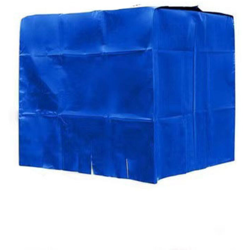 foto del prodotto copertura per serbatoio dell'acqua, copertura per serbatoio ibc da 1000 litri, copertura per serbatoio dell'acqua, antipolvere, anti uv e antipioggia, 120 x 100 x 116 cm (blu)