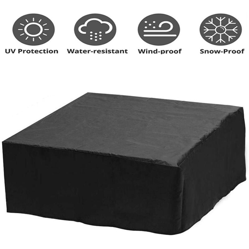 foto del prodotto copertura per spa 24424490cm, vasca idromassaggio, piscina, vasca da bagno, copertura per spa in tessuto oxford per giardino esterno, antipolvere,
