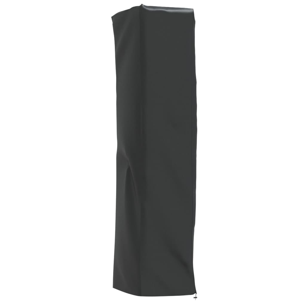 foto del prodotto copertura per stufa a piramide nera 58x58x228 cm 420d oxfordcod mxl 108670