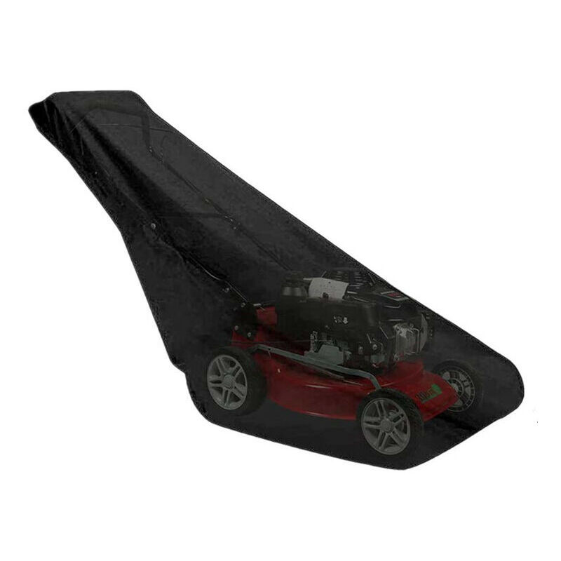 foto del prodotto copertura per tosaerba, impermeabile, antipolvere, protezione uv 210t con coulisse e borsa portaoggetti per esterni interni 188 x 99 x 63,5 cm