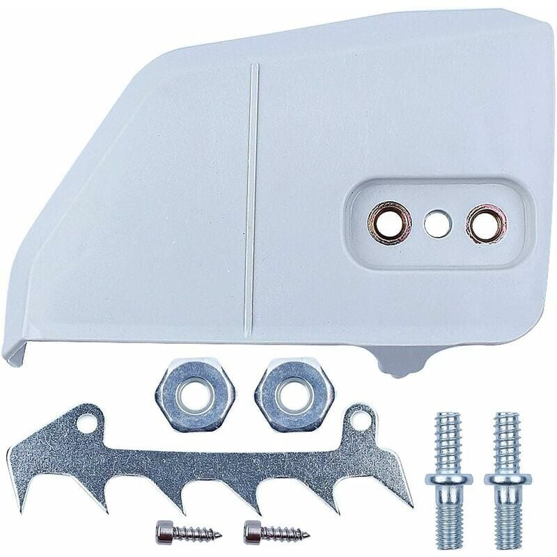 foto del prodotto copertura pignone catena con perno paraurti per motosega stihl 017 018 021 023 025 ms170 ms180 ms210 ms230 ms230