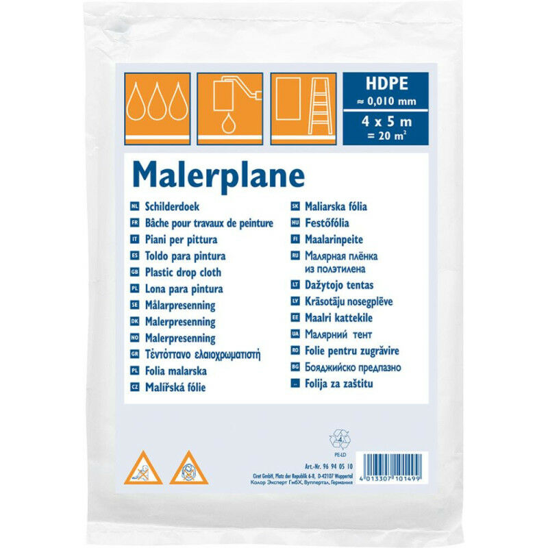 foto del prodotto copertura protettiva hdpe 10 my 50 m - 4 x 12,5 m