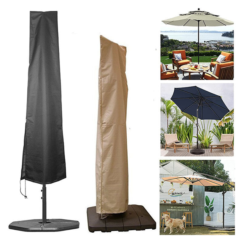 foto del prodotto copertura protettiva impermeabile e anti uv per ombrellone 183 x 25 x 35 cm nero loy